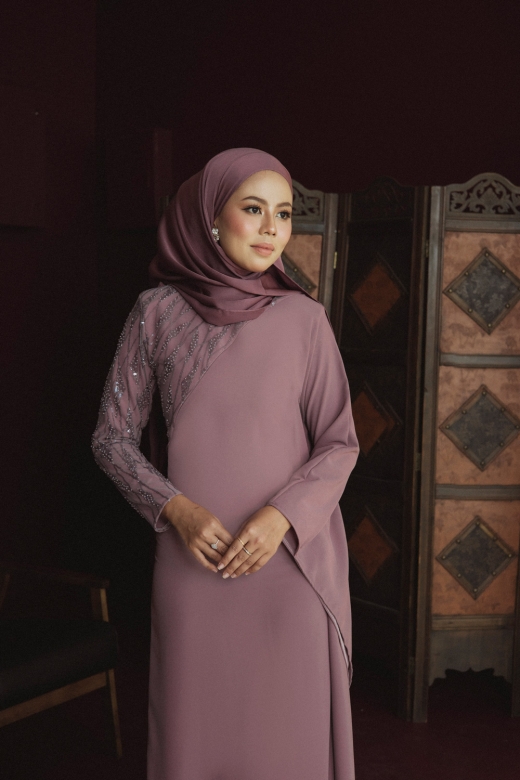 Lunaa Kaftan - Dusty purple